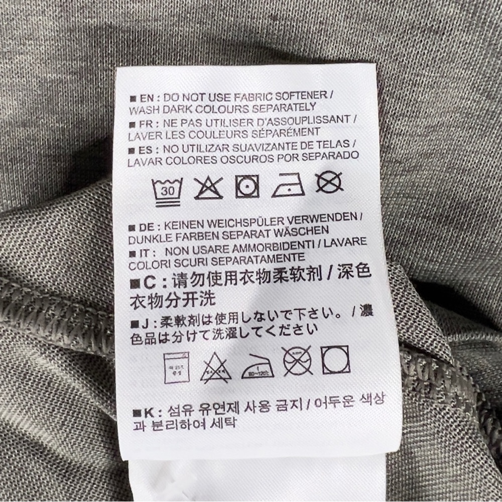 Arc'teryx Lumin Mock Neck Top Women’s XS Long Sleeve Shirt Heather Gray Gorpcore - Picture 8 of 13
